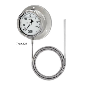 Remote reading Dial thermometer (-200...100 ℃)